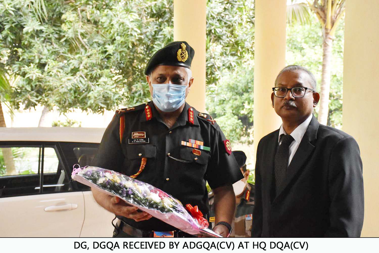  DG, DGQA Received By ADGQA(CV) AT HQ DQA(CV) 
